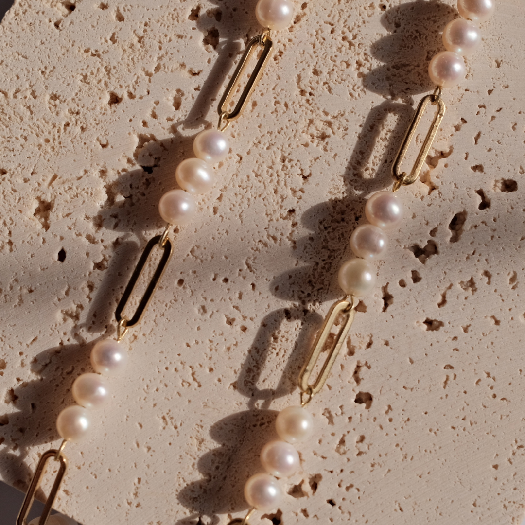 Jasminah Pearl Fashion Necklace