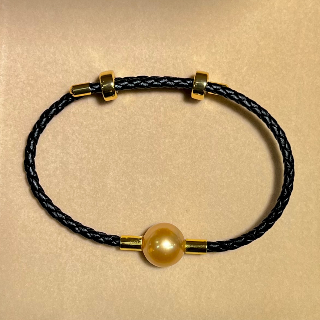 Emily South Sea Leather Bracelet