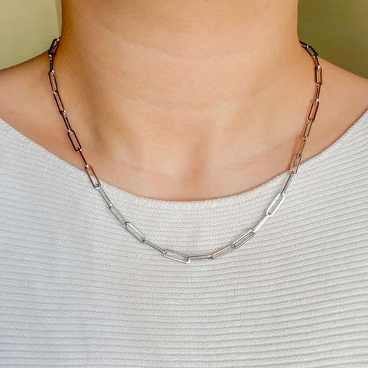 Kim Paperclip Necklace