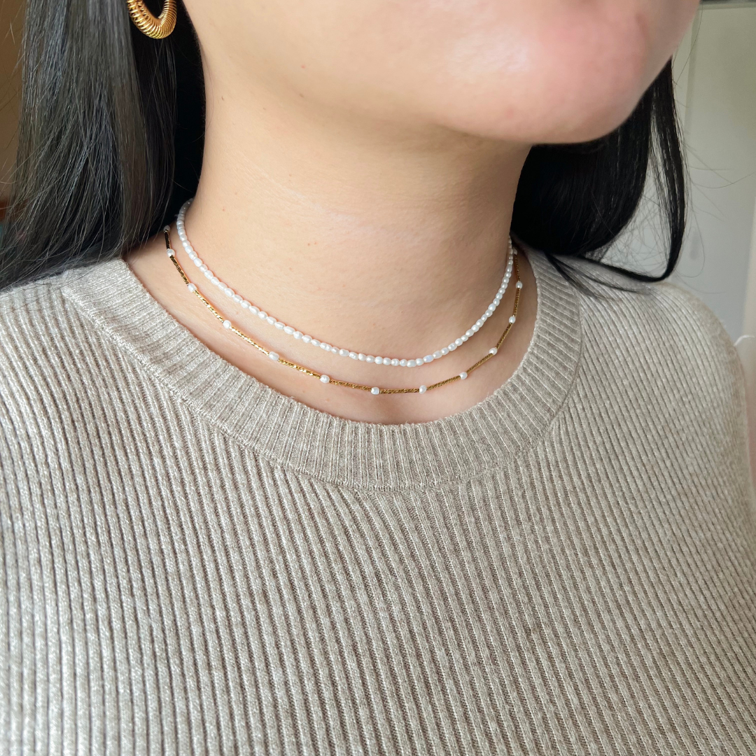 Athena Pearl Necklace