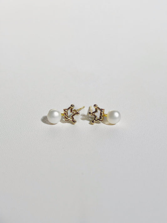 EOR0018 Stud Pearl Earrings
