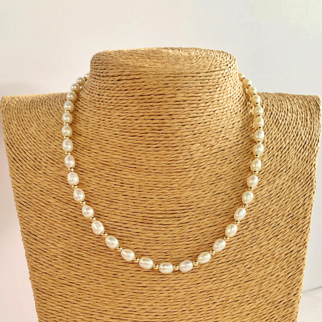 Kristine Pearl Necklace