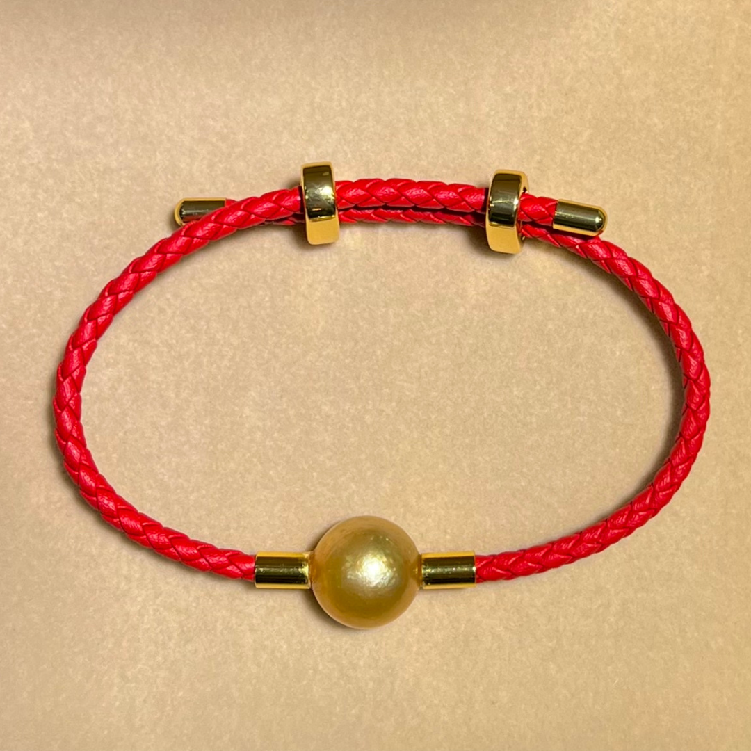 Emily South Sea Leather Bracelet