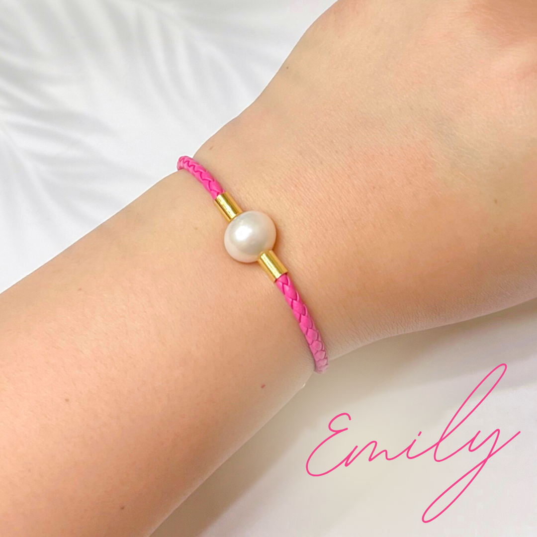 Emily Leather Bracelet